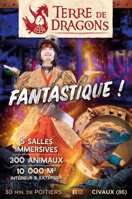 Maisons Martigny A - Proche Futuroscope Et Aquascope Chasseneuil-du-Poitou Buitenkant foto